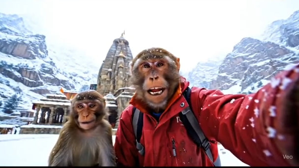 1000+ Trending AI Monkey Vlogs Reels Bundle | Viral Shorts for Instagram, TikTok & YouTube